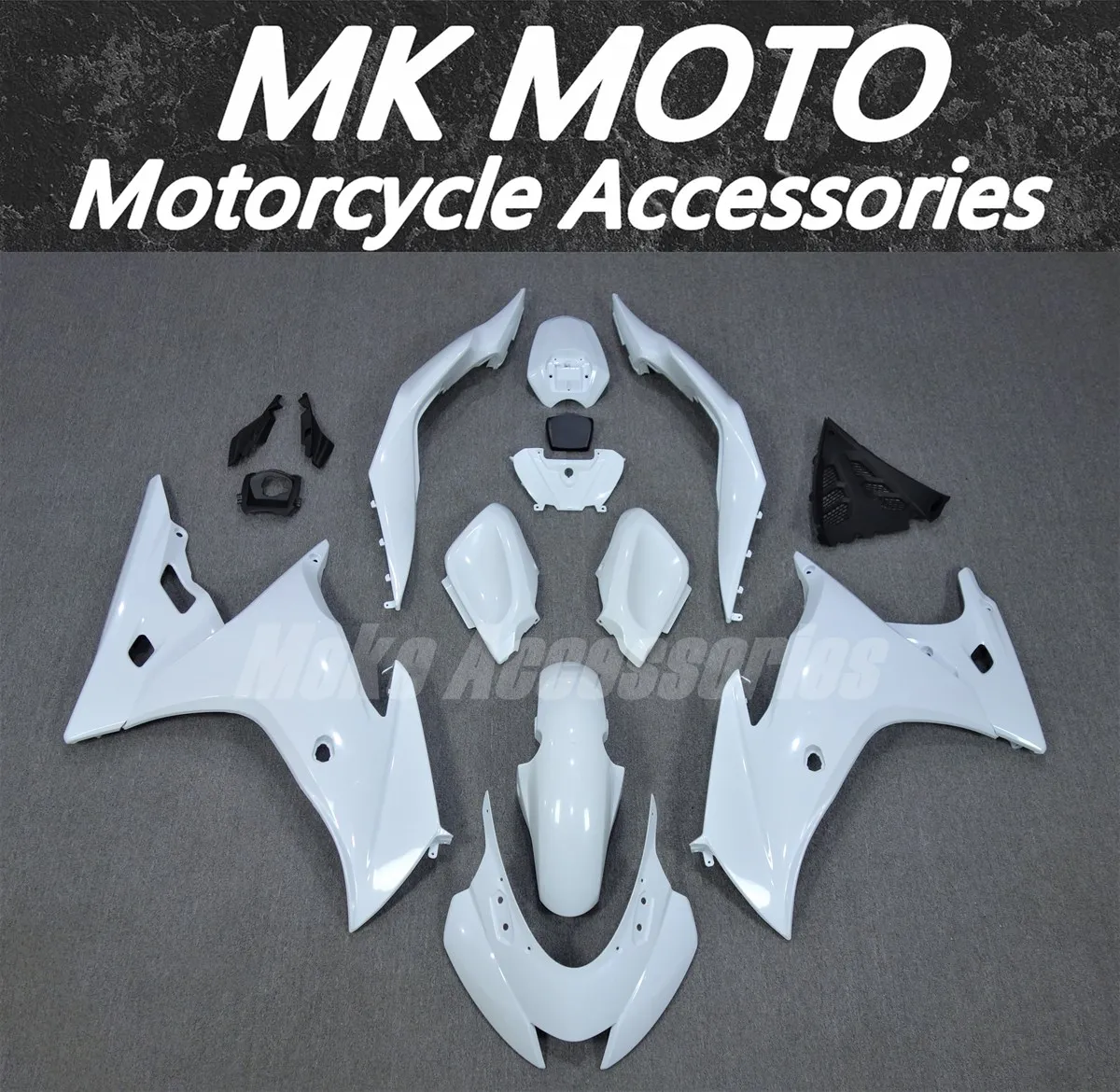 

Moke moto Fairings Kit Fit For GSXR125 2017 2018 2019 2020 2021 2022 2023 2024 Bodywork Set Injection Unpainted US version New