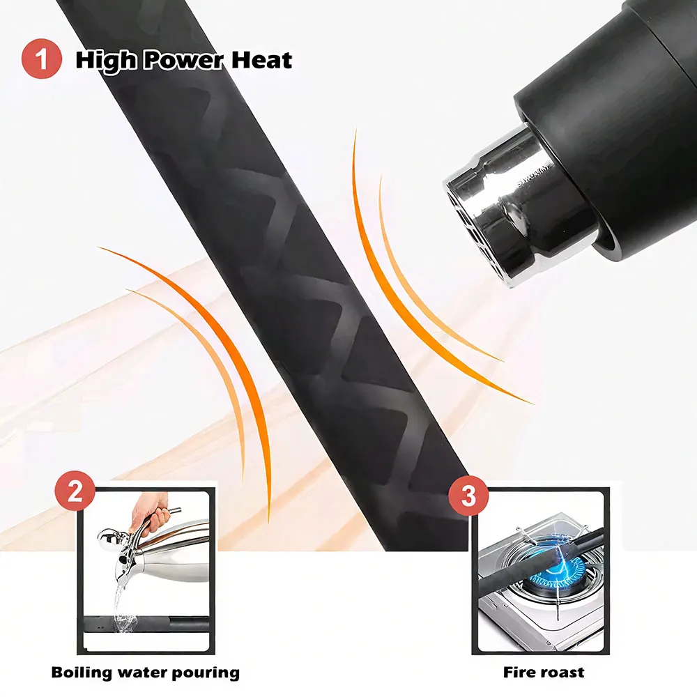 Motorbike Handbrake Handle Cover Motorcycle Handlebar Non-slip Rubber Grip Glove Universal Heat Shrinkable Grip Cover Sleeve
