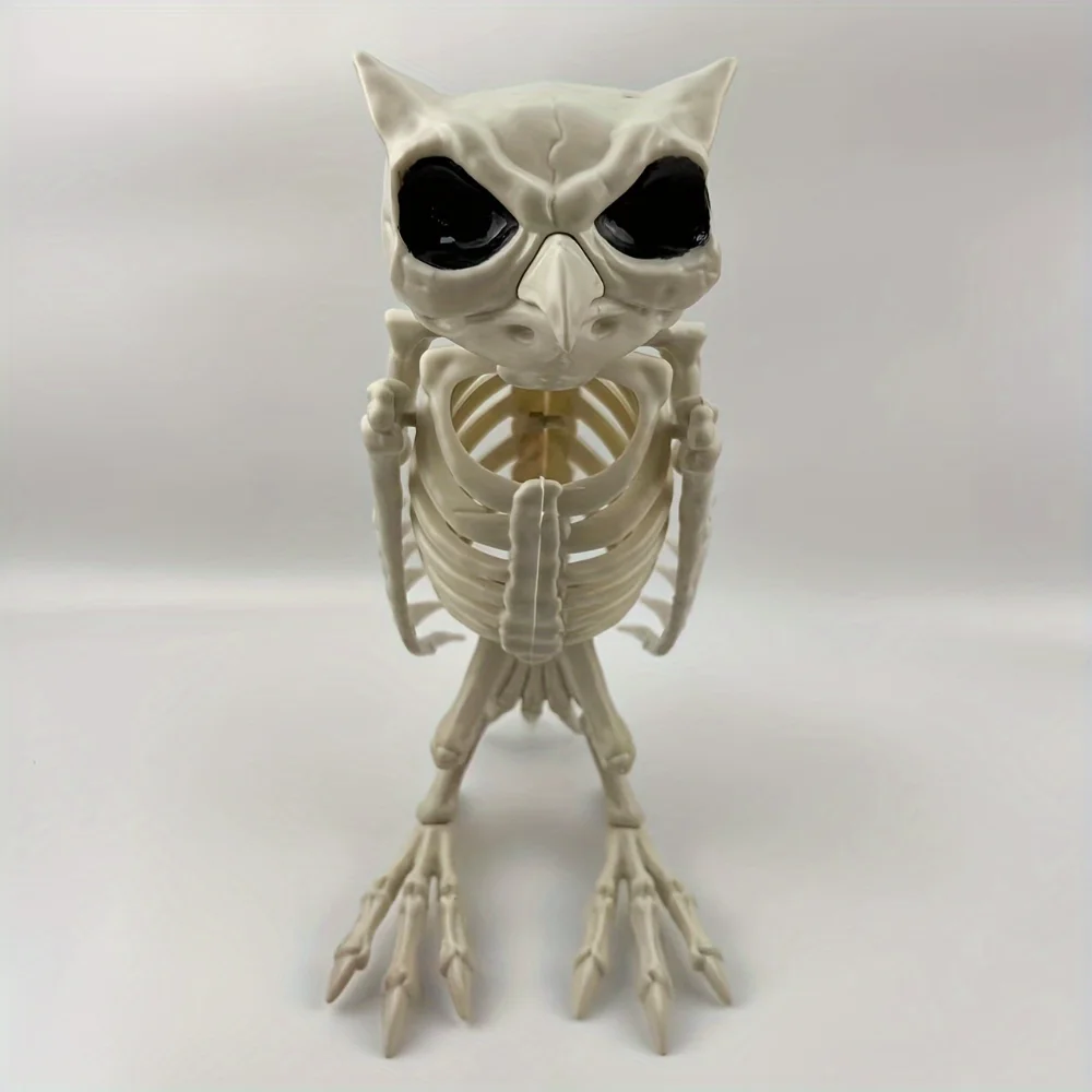 

Halloween animal skeleton adjustable horse animal skeleton Halloween decoration ghost house trick simulation horse skeleton