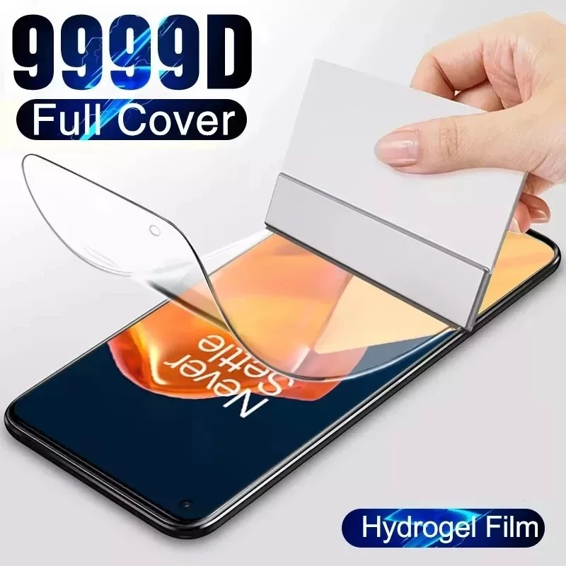 HD Hydrogel Film For OnePlus 9 RT 9R 9RT 7T 8T ACE 10R 10T Screen Protector For One Plus Nord 2 2T N200 N10 CE 2 Lite 5G Film