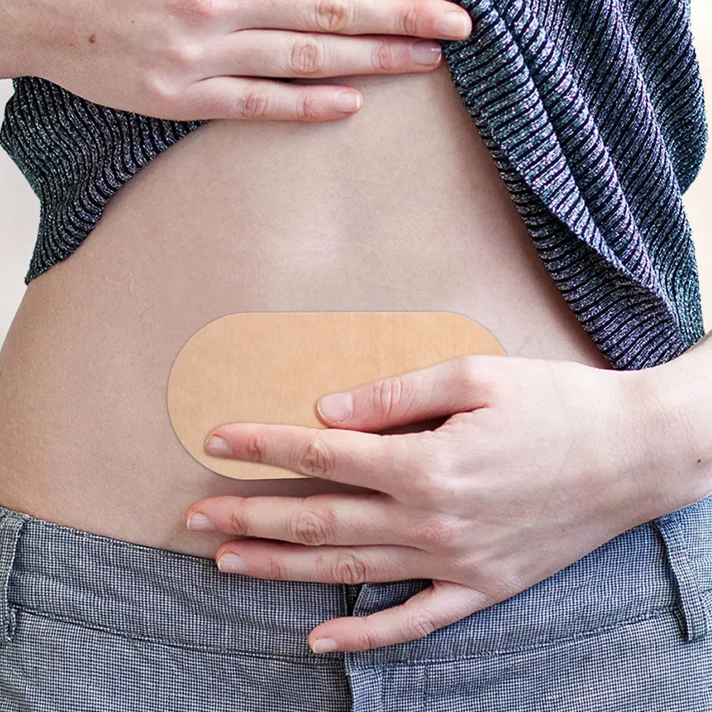 25Pcs Natural Heating Moxibustion Patch Body Patch Relieve Back Pain Promote Blood Circulation Body Patch, Moxa-Wool Stickers