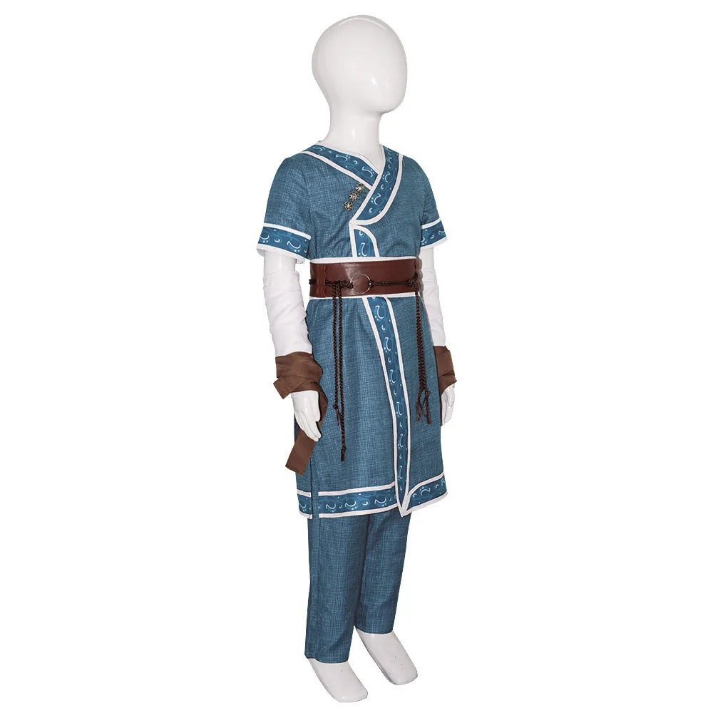 Anime Avatar Aang Cosplay Costume Katara Cosplay Avatar The Last Airbender Adult Kid Outfit Carnival Role Play Uniform view 3