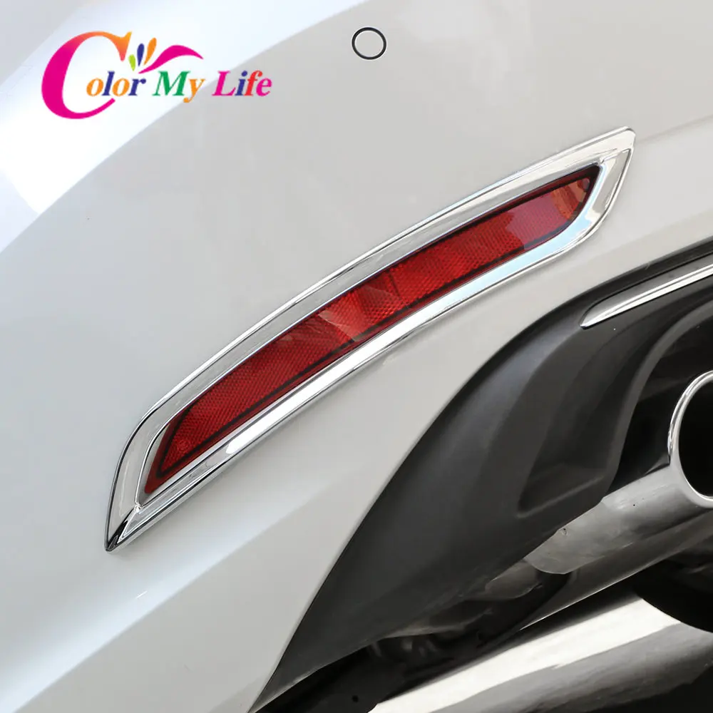 Copertura fendinebbia posteriore per Audi A3 8V 2013 2014 2015 2016 2017 2018 2019 fendinebbia telaio della lampada trim ABS Chrome Car Styling accessorio