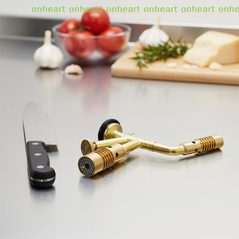 [C]High Intensity Dual-Head Brass Welding Gas Torch for Precision Heating and Soldering Tasks