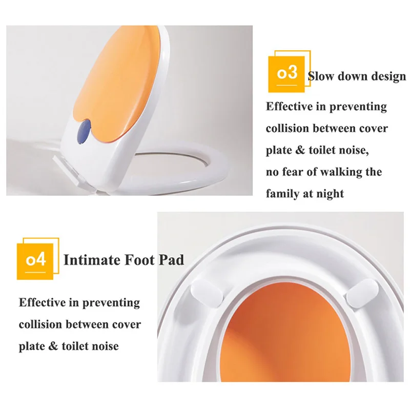 Household Toilet Seat Cover Double Layer Potty Training Cover Pot Bebe Toilette Toilet Adapter Dual-purpose Adult Children\'s Pot