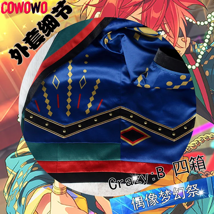 COWOWO Ensemble Stars 2 Crazy:B Oukawa Kohaku/HiMERU/Amagi Rinne/Shiina Niki traje de juego atractivo disfraz de Cosplay de Halloween