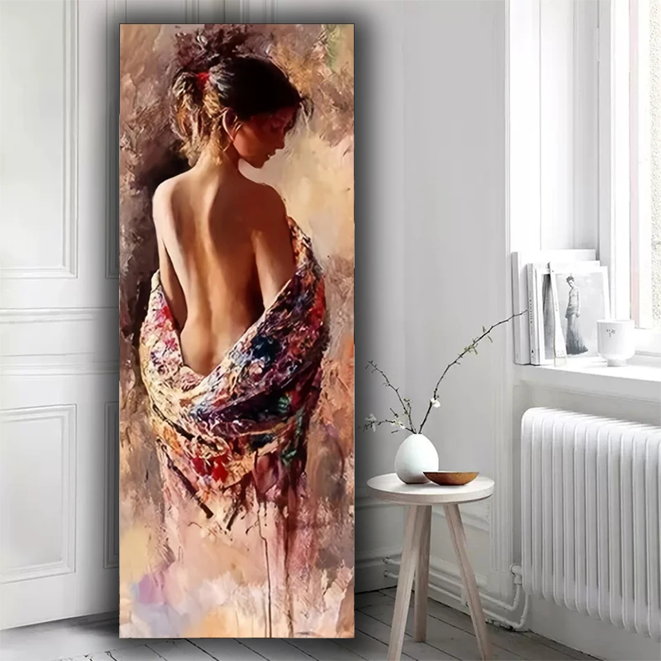 

Абстрактная красивая леди алмазная живопись новые поступления 2026 Diy Алмазная мозаика искусство домашний декор Diy подарочные фотографии портрет