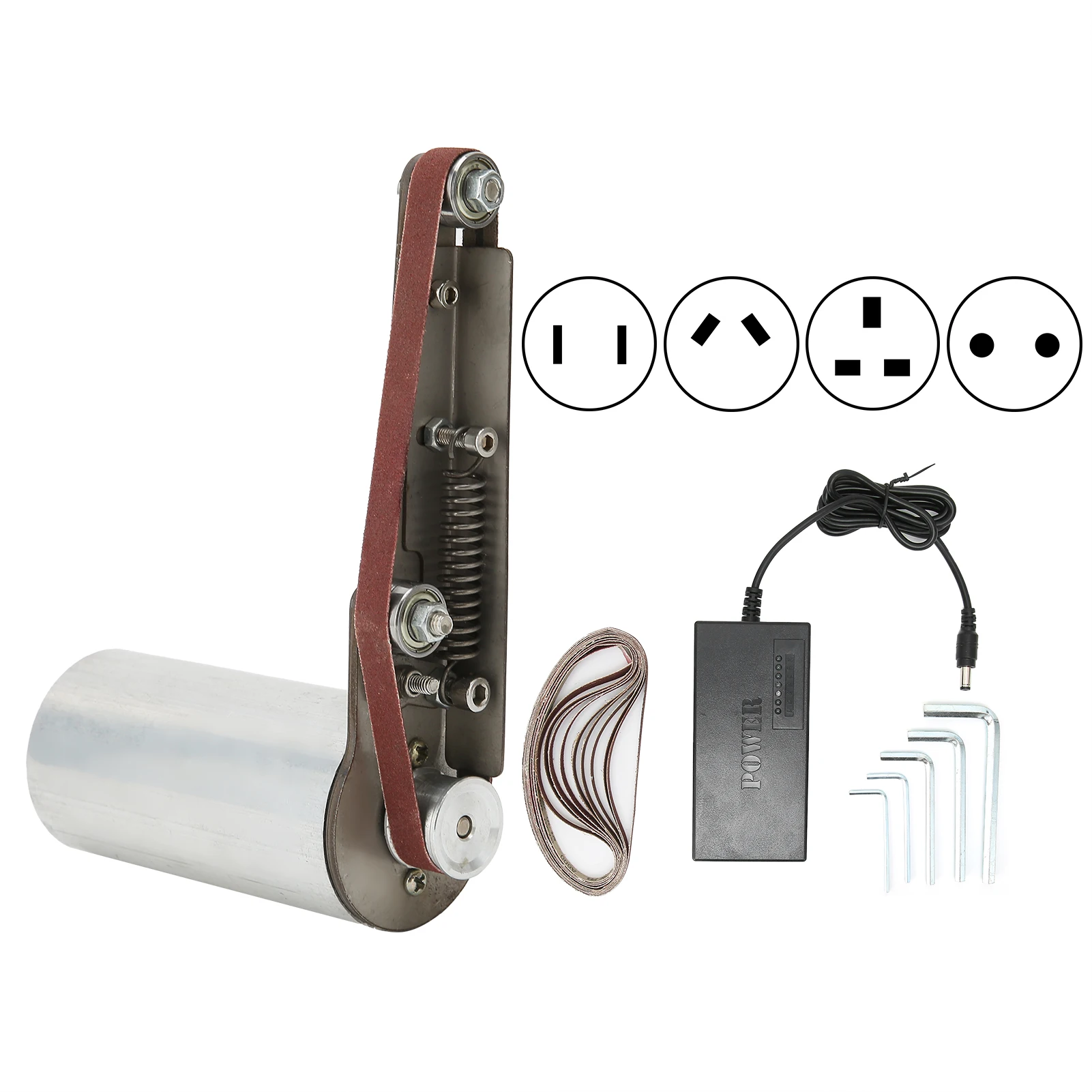 

Мини-ленточная шлифовальная машина, электрическая ручная полировально-шлифовальная машина, точилка, шлифовальная машина, деревообрабатывающая точилка, шлифовальная машина