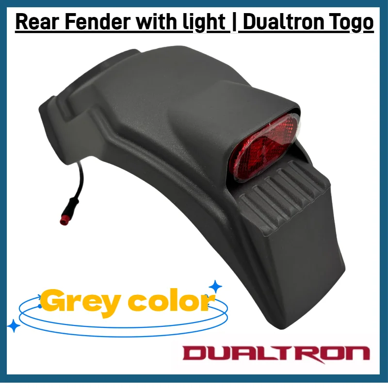 

Minimotors Dualtron Togo Electric Scooter Original Rear Fender with light Gray Color Mudguard Part for Scooter Accessories