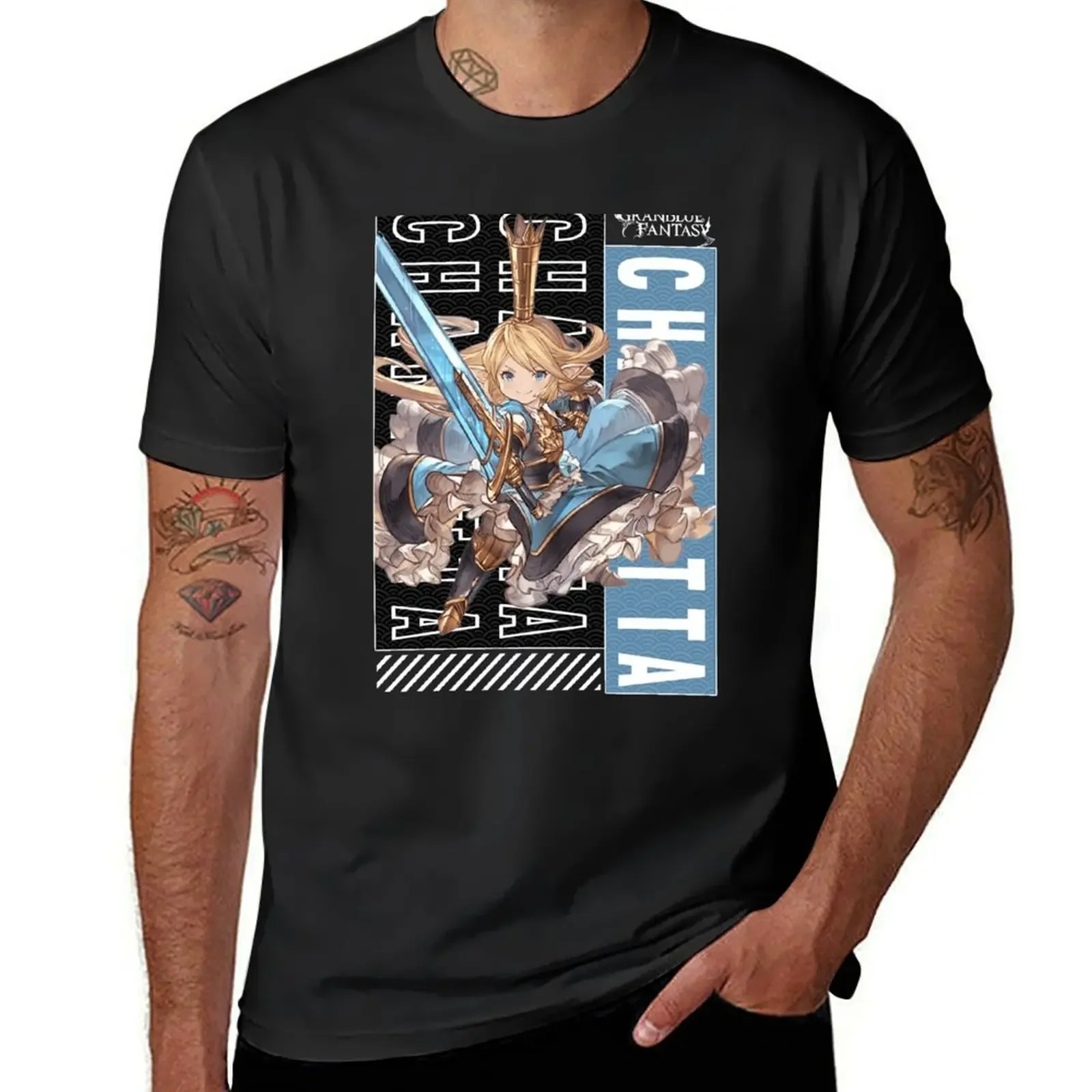 Charlotta | Granblue Fantasy The Animation T-Shirt Blouse korean fashion customs t shirts men