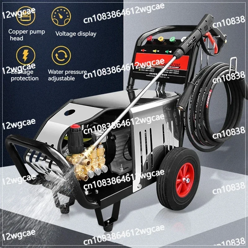 High Pressure Clean Machine 220V Rust Removal Car Washing Machine Home Small Electric Floor Scrubber Commercial Car Wash Pump