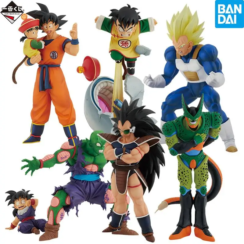 

Игрушка Bandai Dragon Ball Son Goku Raditz Gohan, маленькая ячейка, телефон Ichiban Kuji vs Omnibus, удивительные фигурки, игрушки