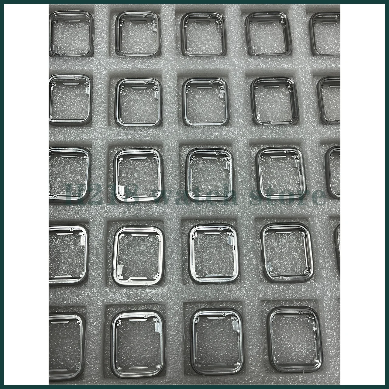New Stainless Steel Middle Frame For Apple Watch Series 4 5 6 7SE 40 41 44MM 45MM Bezel Body Plate Chassis Replacement Parts