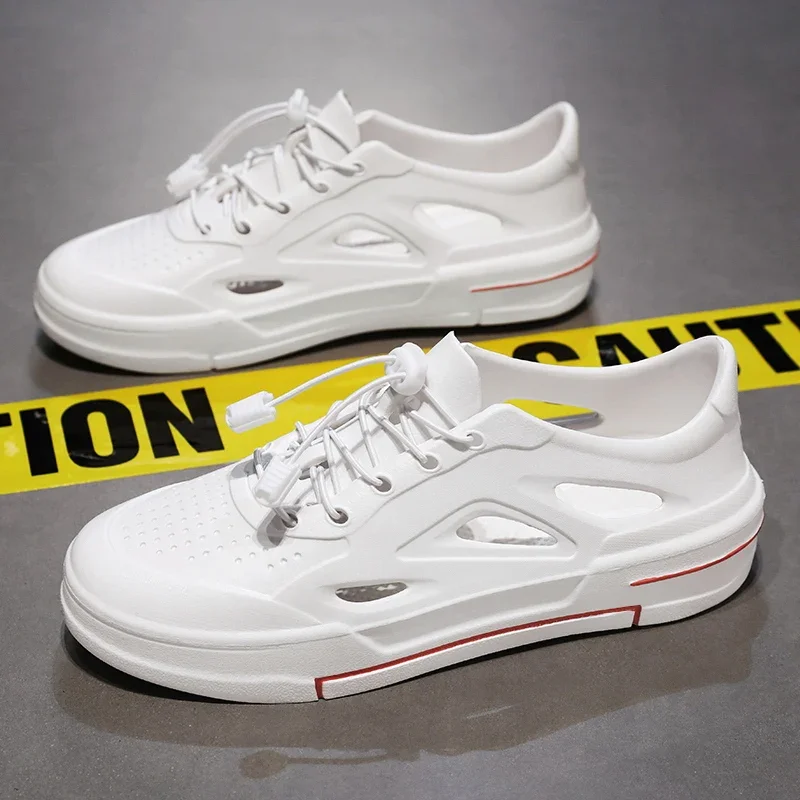 

Summer Eva Men's Sandals Outdoor Casual Sports Shoes for Men Driving Shoe Non-Slip Mans Slipper Breathable Platform New Style