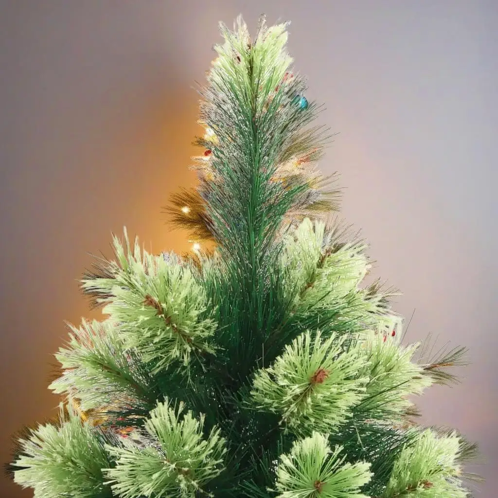 

82.7'' Artificial Hinged Christmas Tree with Stand - Festive Holiday Decoration