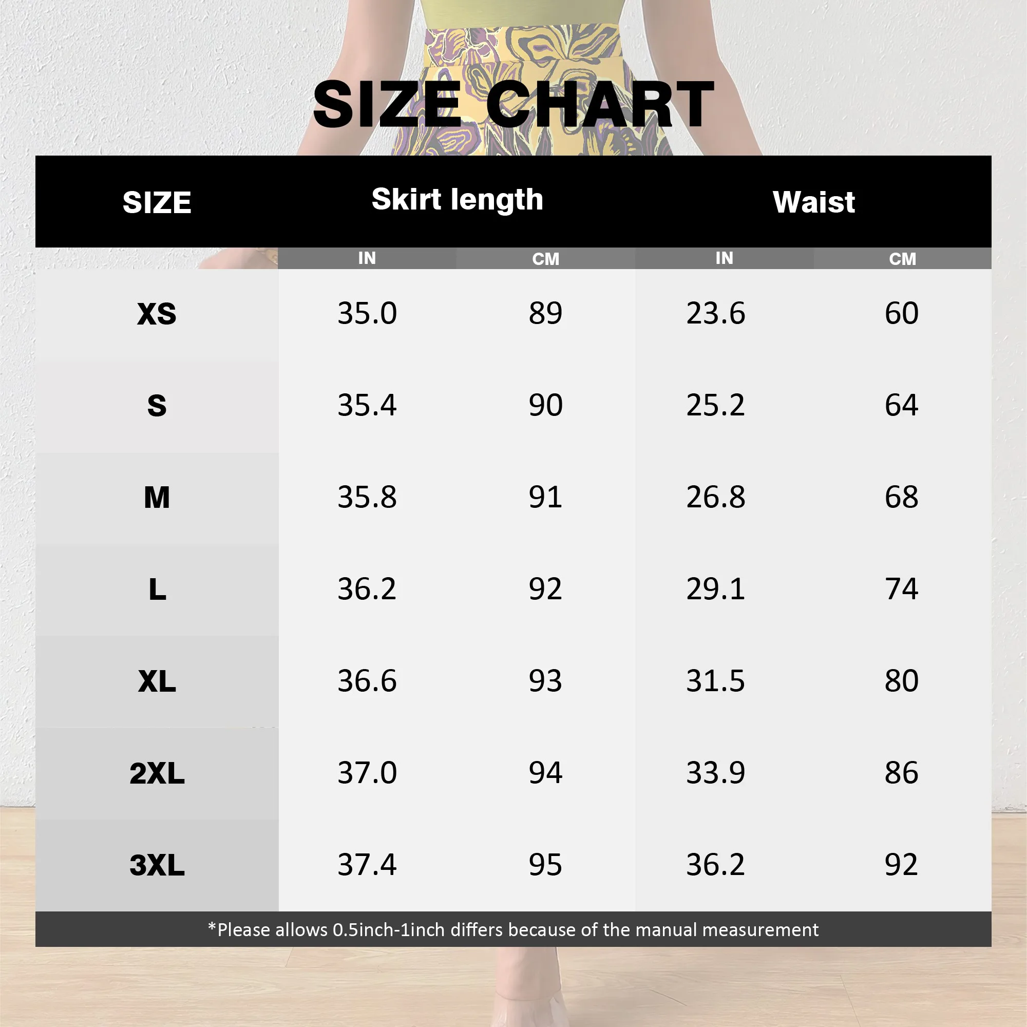Women's  Sexy Loose Fashion Printed Hem Club Party Casual Vacation Long Skirt