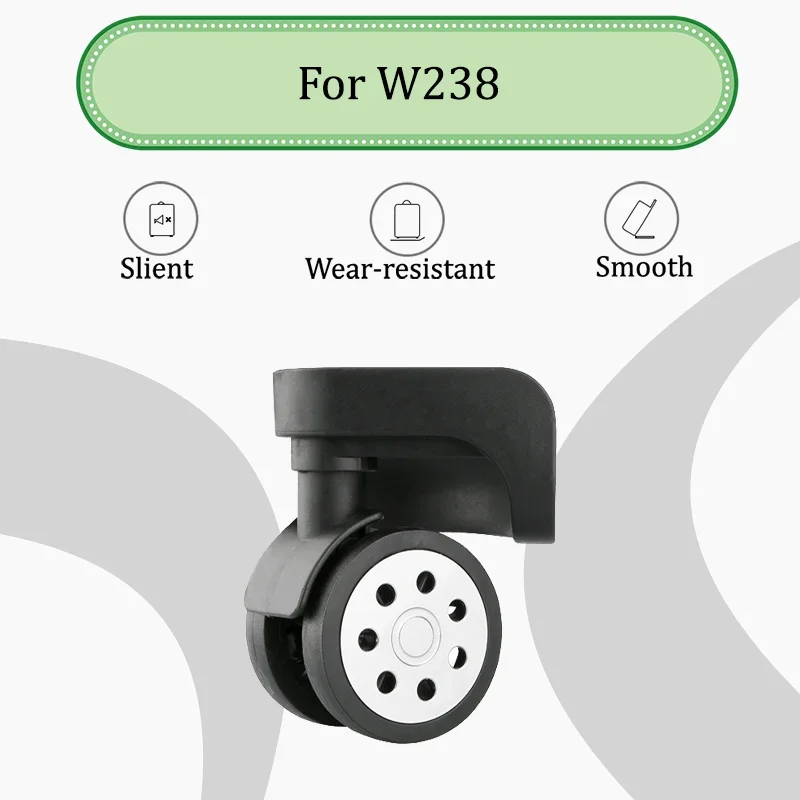 

For W238 Waterproof and Dustproof Luggage Wheels—The Ideal Replacement Wheels For Frequent Travelers (Universal Type)