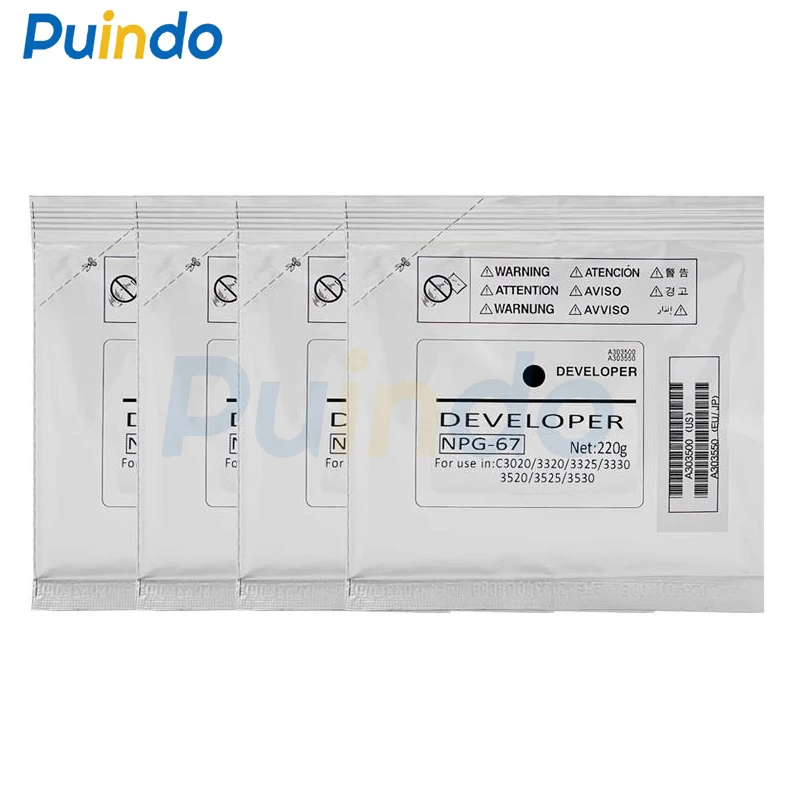 

1PCS NPG-67 G67 CMYK220g Developer For Canon IRC C 3020 3320 3125 3350 3330 3520