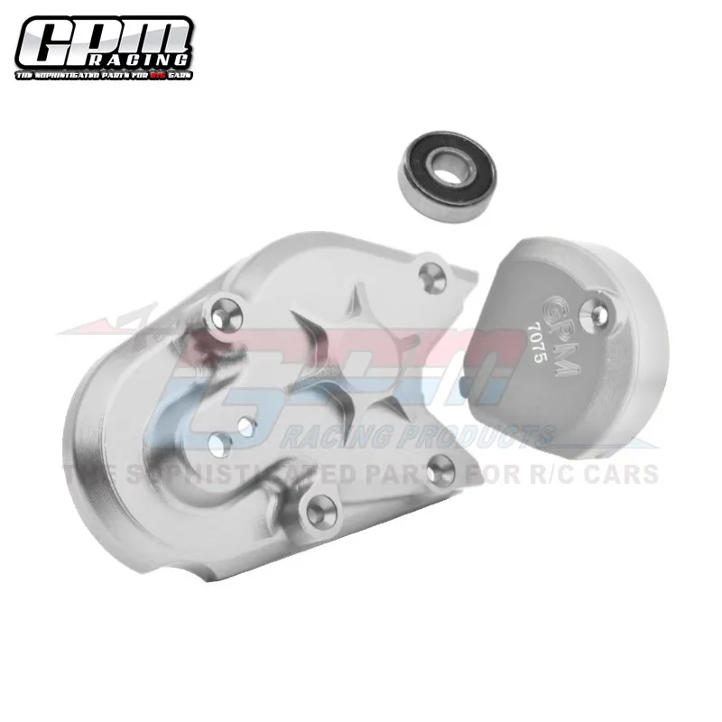 Boîtier de transmission en aluminium GPM 7075 LOS262008 pour moto LOSI 1/4 PromPain-MX