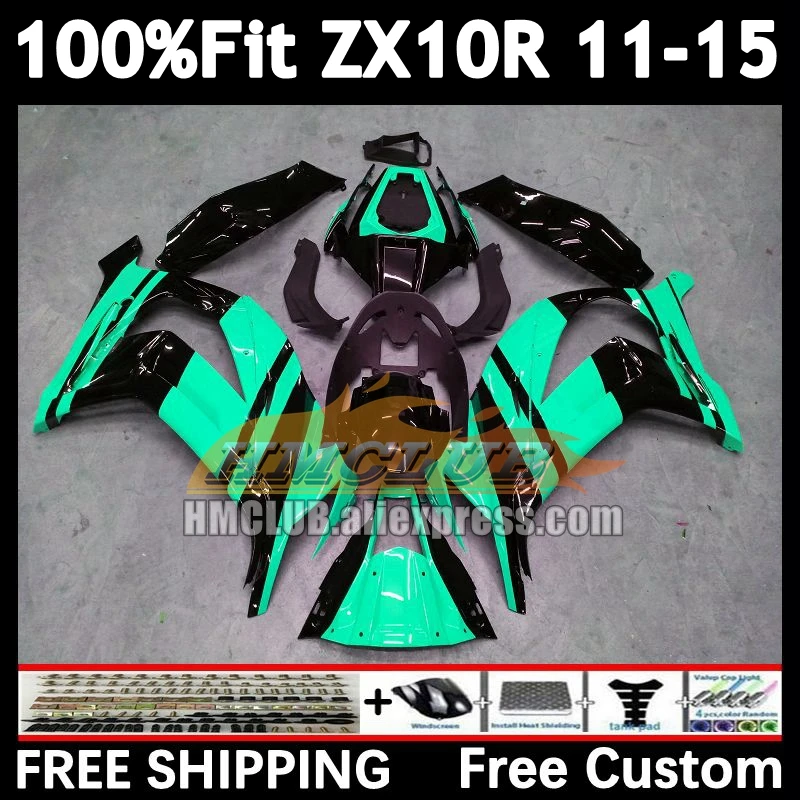 Injection Body For KAWASAKI NINJA ZX 10R 1000 2011 2012 2013 2014 2015 170No.154 ZX-10R ZX10R 11 gloss grey 12 13 14 15 Fairing