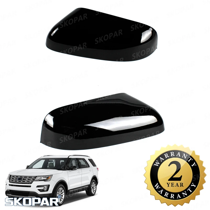 

Черная окрашенная крышка корпуса зеркала заднего вида для американской версии Ford Explorer 2016-2019, автомобильные аксессуары GB5Z-17D743-AA GB5Z-17D742-AA