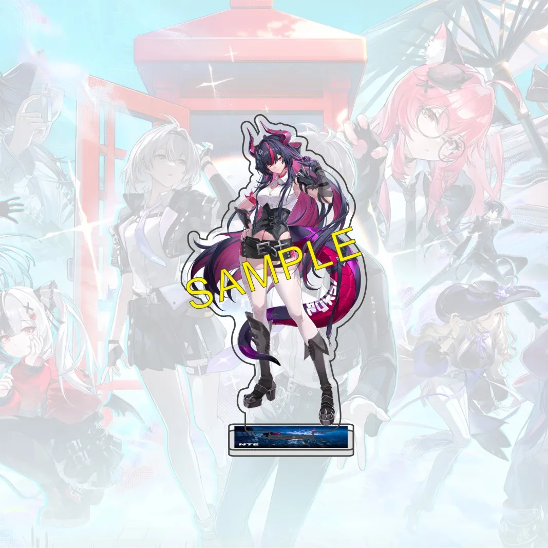 Game Neverness to Everness (NTE) New Character Shinku Iroi Chaos Acrylic Standee desktop Decoration Fan Gift Keychain