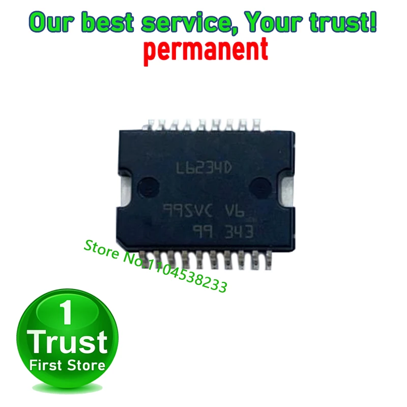 L6234D	HSOP20  LMP90100MH	1PCS/LOT  HTSSOP28  L6234  LMP90100 Trust First   in stock