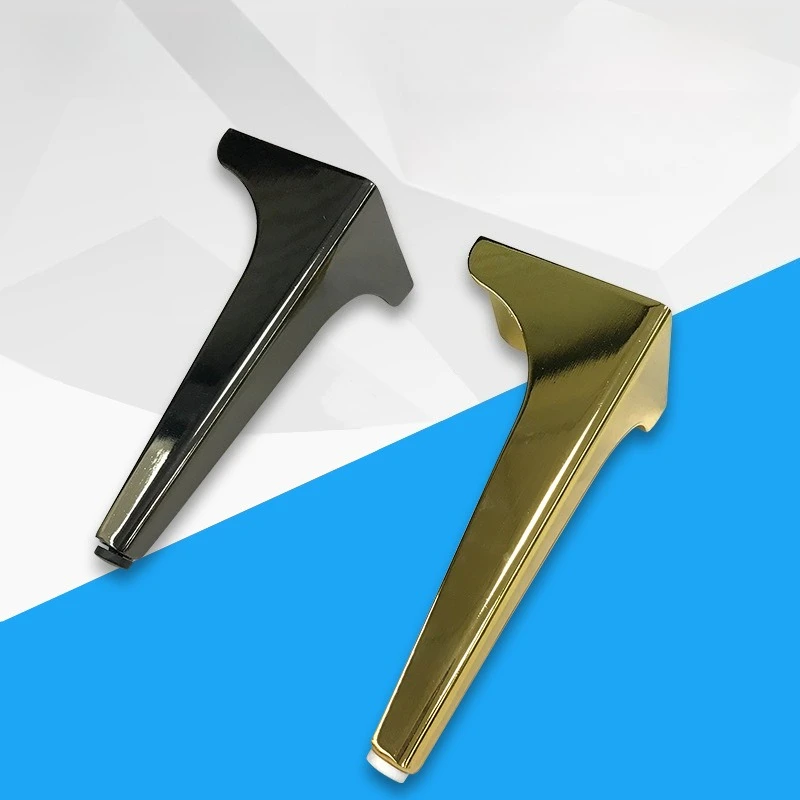 

4 шт. Новые современные минималистичные металлические ножки для мебели: для тумб, диванов, журнальных столиков, ТВ-тумб (на трех опорах)