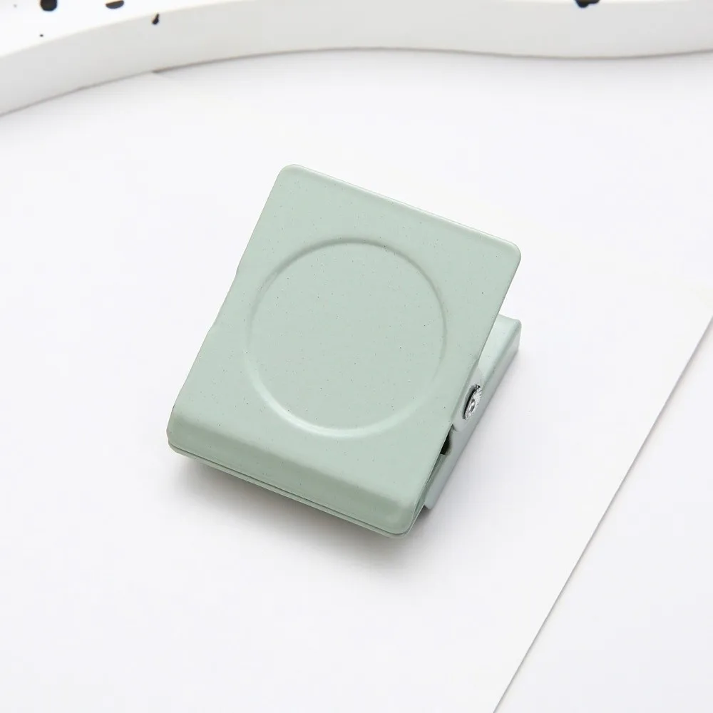 10pcs Magnetic Curtain Closure Clips Metal Round Square Shower Curtain Clip Prevent Light Leakage Tablecloth Fix Holder