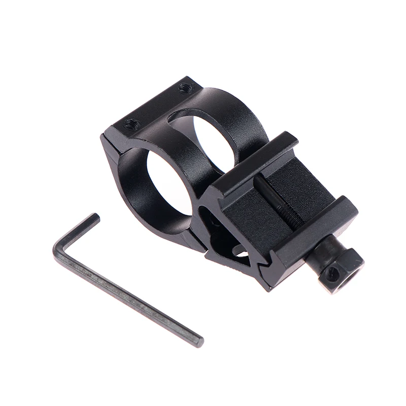 1Pair Tactical 25.4mm Quick Release Offset Flashlight Scope Mount 20mm Rail 45 Degree Sight Mount Hunting Accessories