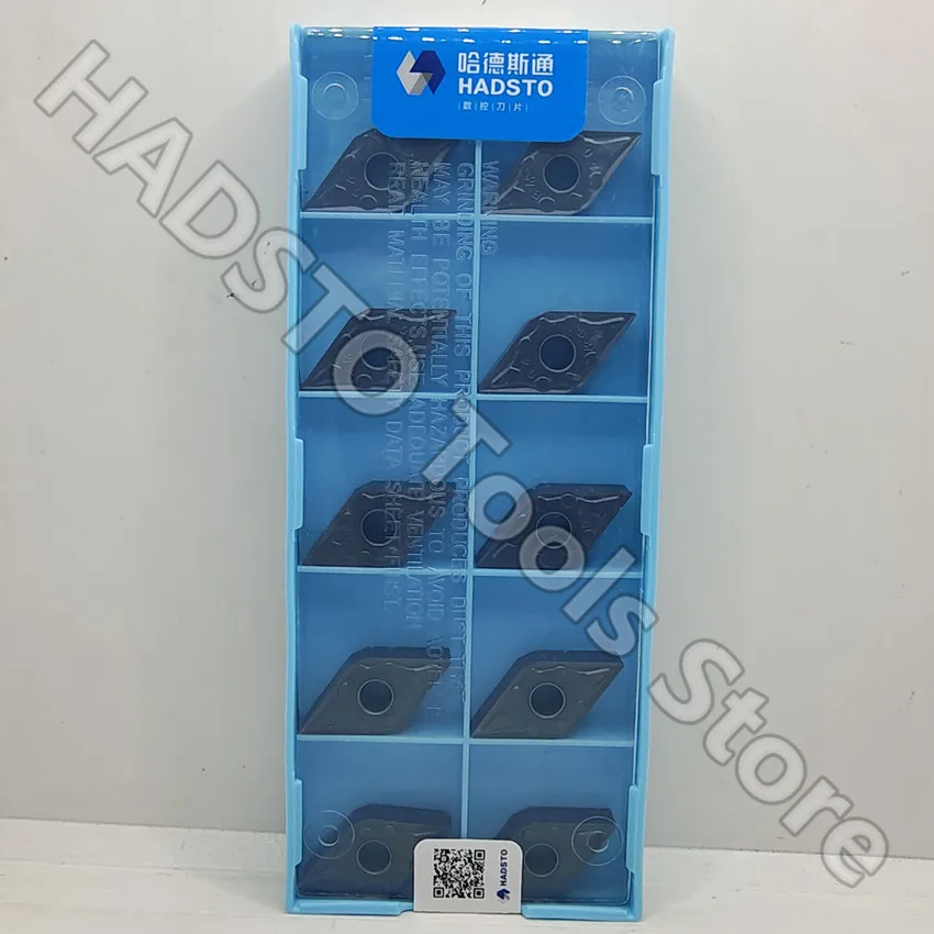 

50pcs DNMG150604-BM HS7125 DNMG441 DNMG150604 HADSTO CNC carbide inserts Turning inserts For Steel, Stainless steel, Cast iron