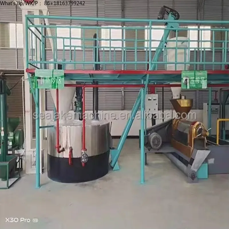 Popolare pressa per olio facile da usare con elemento riscaldante per l'estrazione dell'olio industriale