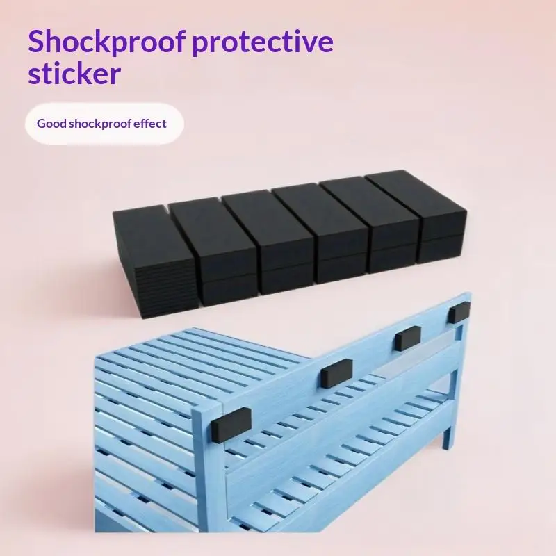 Double-Sided EVA Foam Adhesive Pads 10/20Pcs, Shock Absorbing Wall Protector for Sofa and Bench Anti Vibration Use