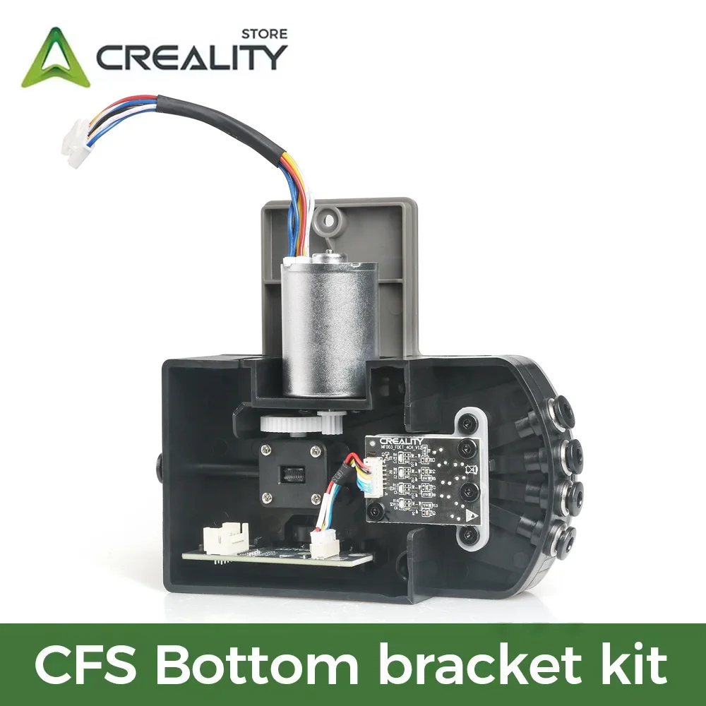 

Creality Original CFS Bottom Bracket Kit Five-way Kit_brushless Motor_0.35A_24V_L11_flat Shaft for K2 Plus CFS 3d Printer Parts