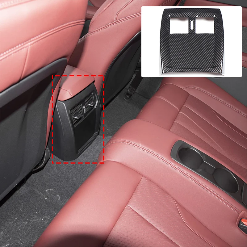 

Для BMW 4 серии/G22 G23 2024 2025 рамка заднего выхлопного отверстия противоударная крышка воздуховыпускного отверстия с углеродным волокном Низкоклассная версия