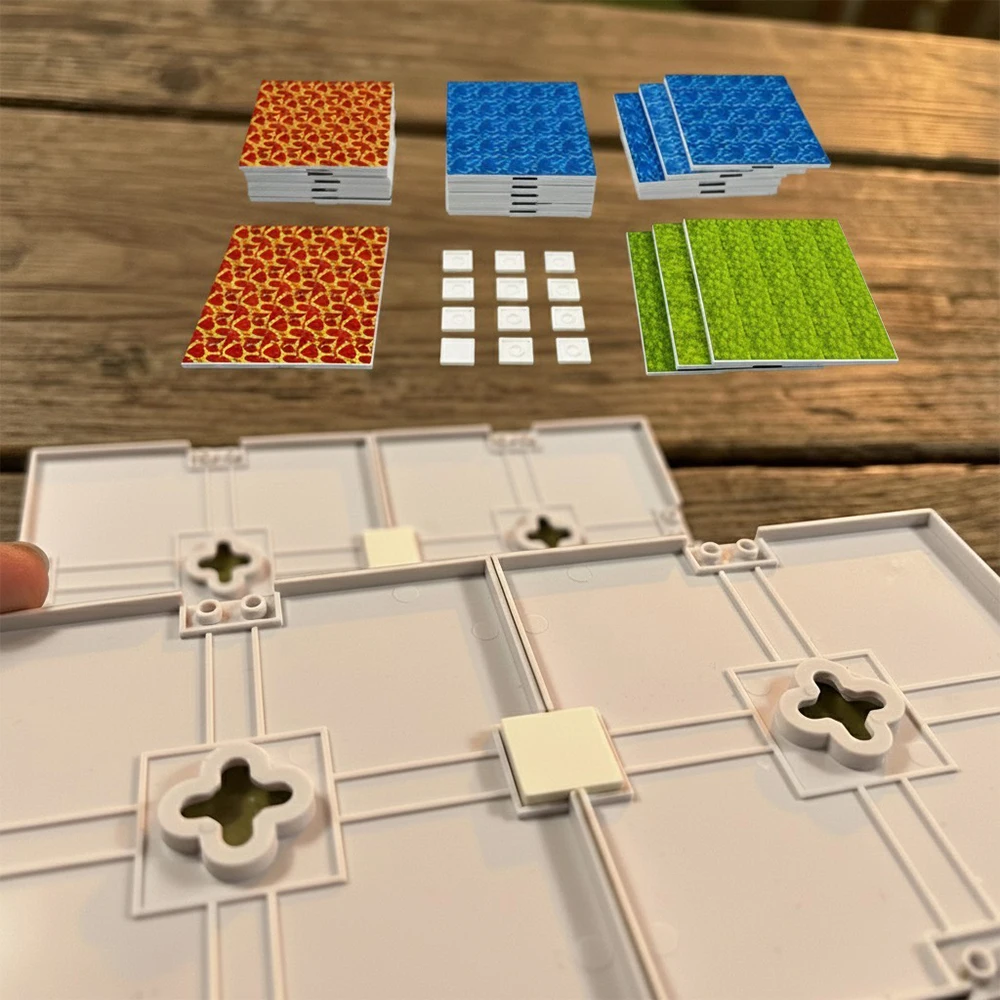 แผ่นฐานแม่เหล็กหลากหลายแบบ ใช้ได้กับตัวต่อแม่เหล็กของเล่นทั่วโลก เหมาะสำหรับเด็กผู้ชายและเด็กผู้หญิง เป็นของขวัญสำหรับเด็ก