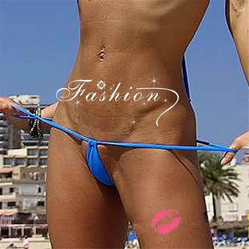 Extreme Micro Teardrop Bikini G Strings Swim Thongs Bottom Women Ladies Transparent Exotic Tanga Panties Underwear Beach Sunbath