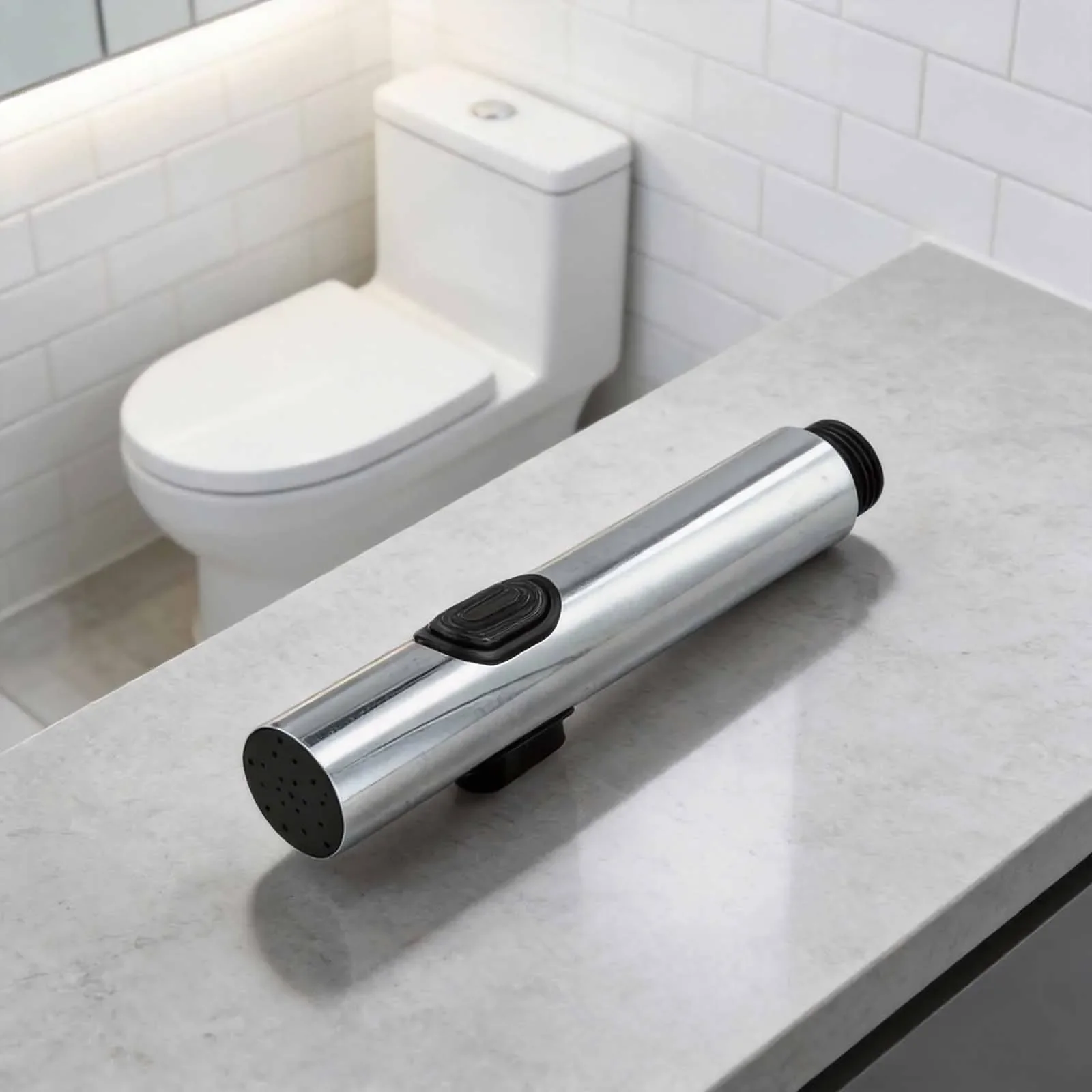 Bathroom Cleaning Personal Care Bidet Sprayer Bathroom Shower Head Handheld Bidet Sprayer Device Grey Quick Installation Process