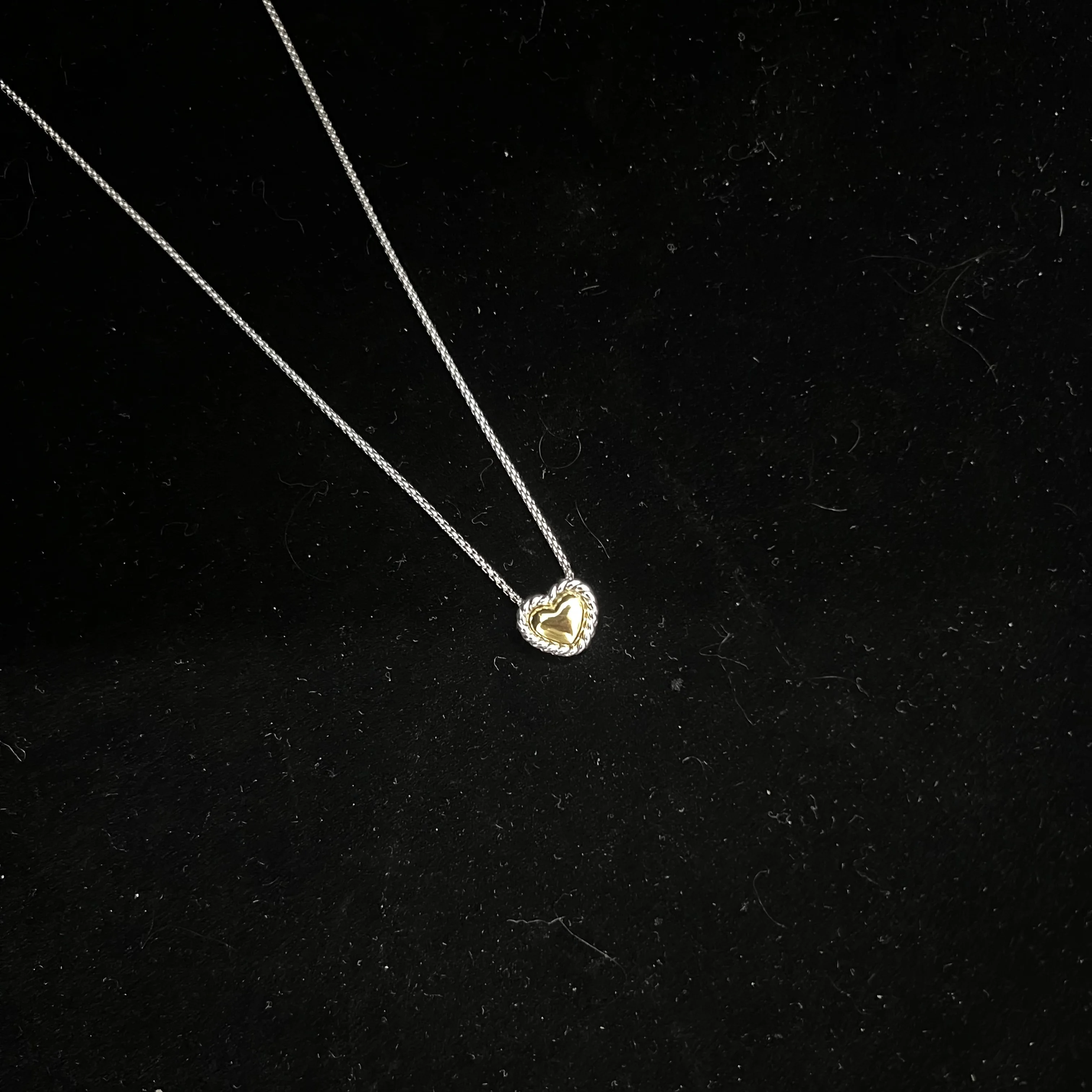 

Новое ожерелье с сердечком из стерлингового серебра 925 пробы 925, модное модное классическое индивидуальное ретро-роскошное ювелирное изделие, подарок на вечеринку