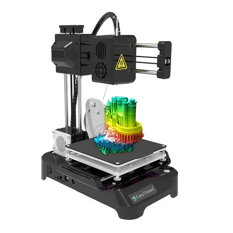 K9 EasyThreed K7 3D Printer Mini Quick Install One-click Printing Silent Mainboard Impresora 3d Printer Kit For DIY Kids Gift