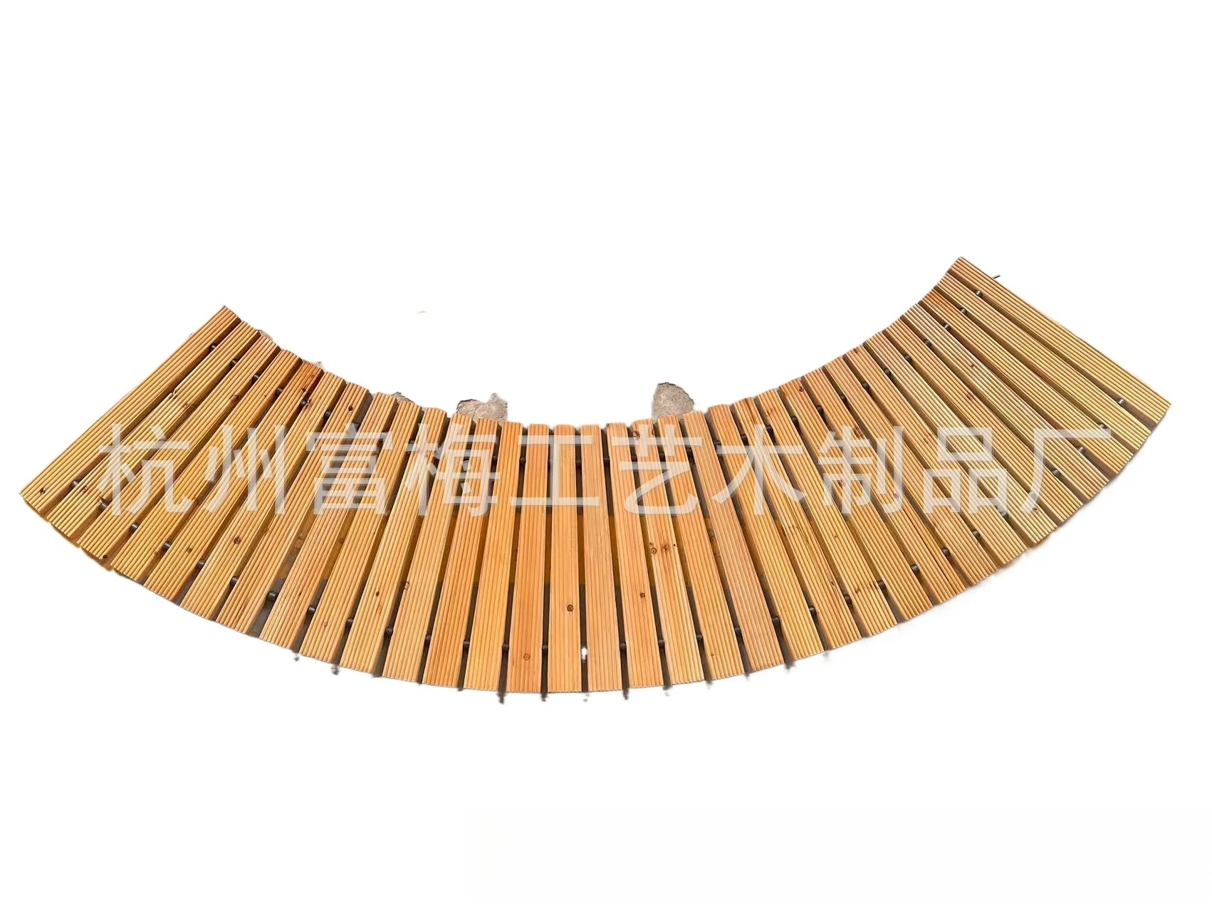 Garden Path Garden Flooring Party Walkway Solid Wood Garden Path Outdoor Flooring