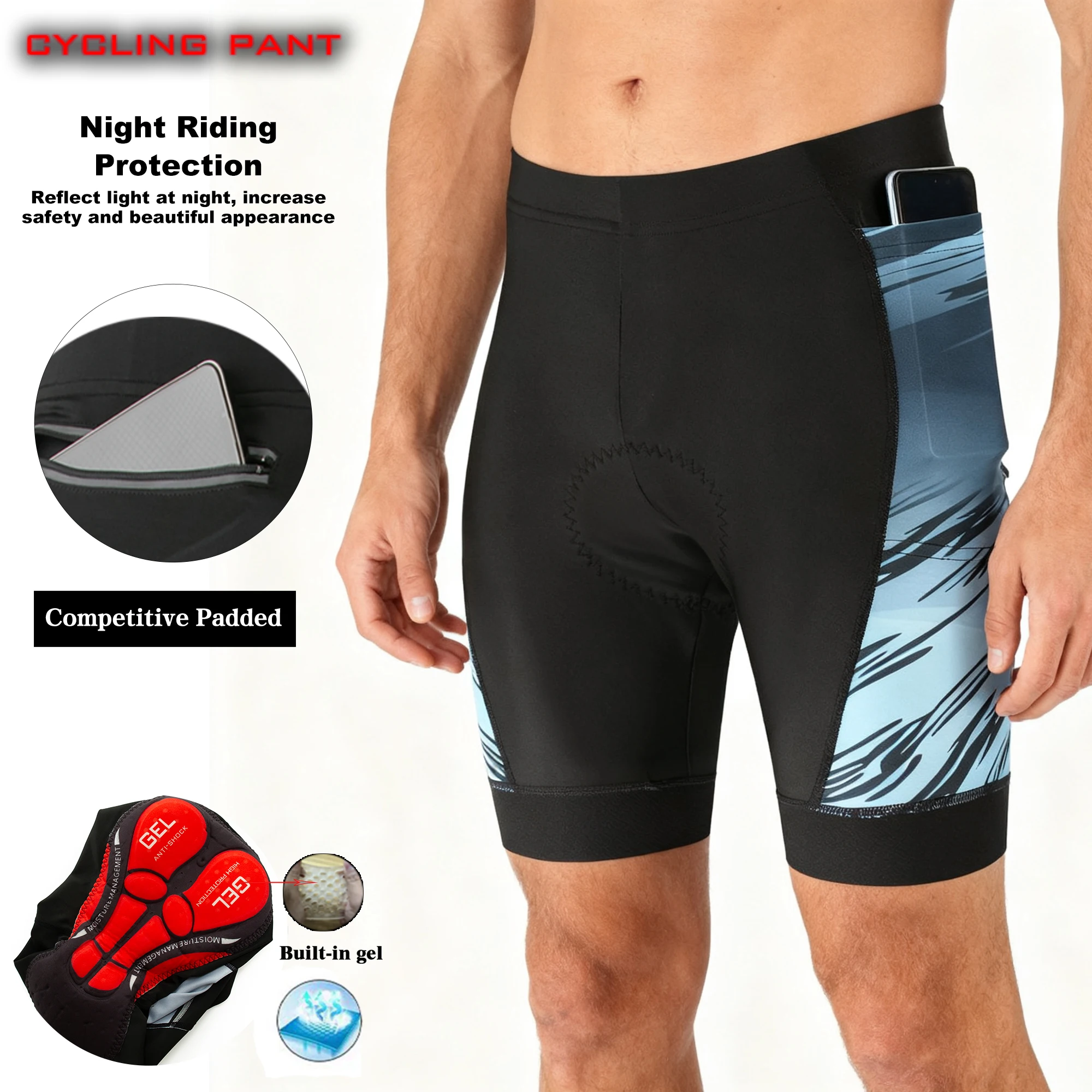 

Мужские велосипедные шорты Ciclismo Masculina с эластичной подкладкой, для длительных поездок, с мягкой подкладкой, облегающие, для MTB