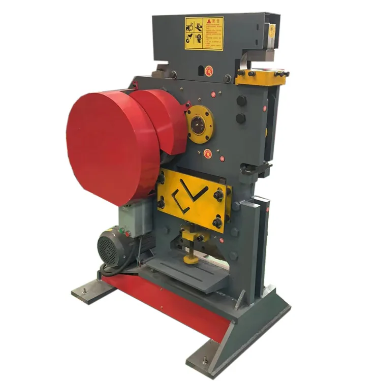 Electrical Powered With Reliable Motor Small Multi-functional Steel Angle Cutting Punching Shearing Machine for Iron Workers