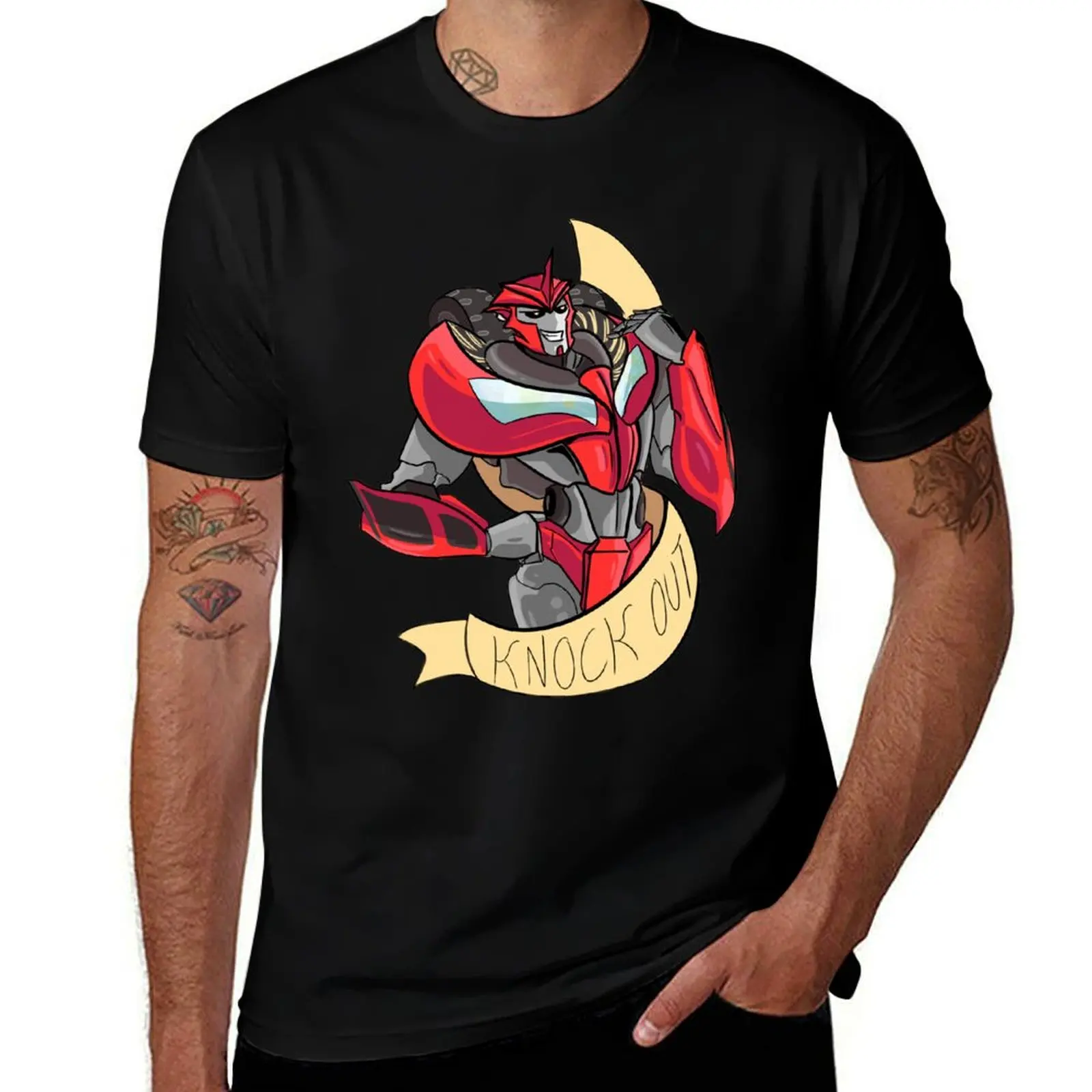 knockout T-Shirt Casual Loose Daily Wear T-Shirt