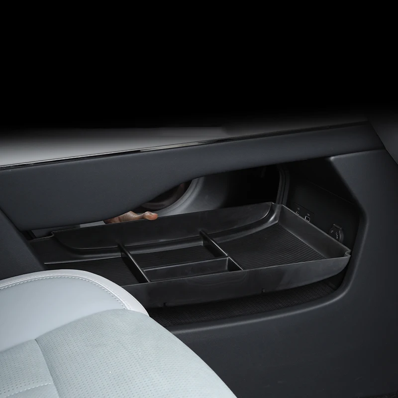 ملحقات الديكور الداخلي للسيارة، طاولة ناقل الحركة، صندوق تخزين سفلي، طبقة تخزين لـ Voyah Courage 2024 2025 #4