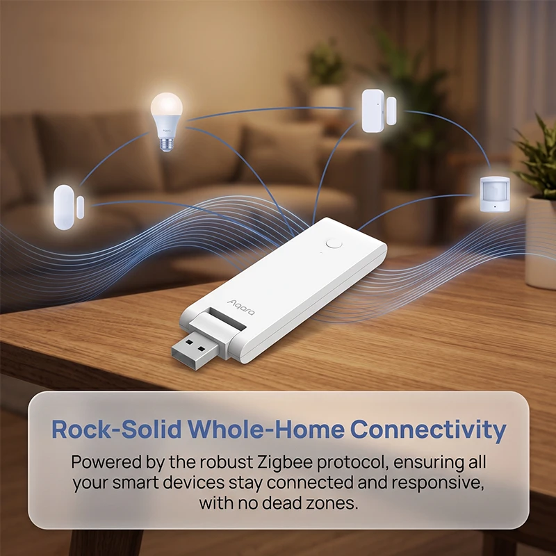 Aqara E1 Mini USB Hub Gateway Zigbee 3.0 WiFi Wireless Gateway LM-ZHWG16 Works  with Control For Mijia Mi Home Apple Homekit APP