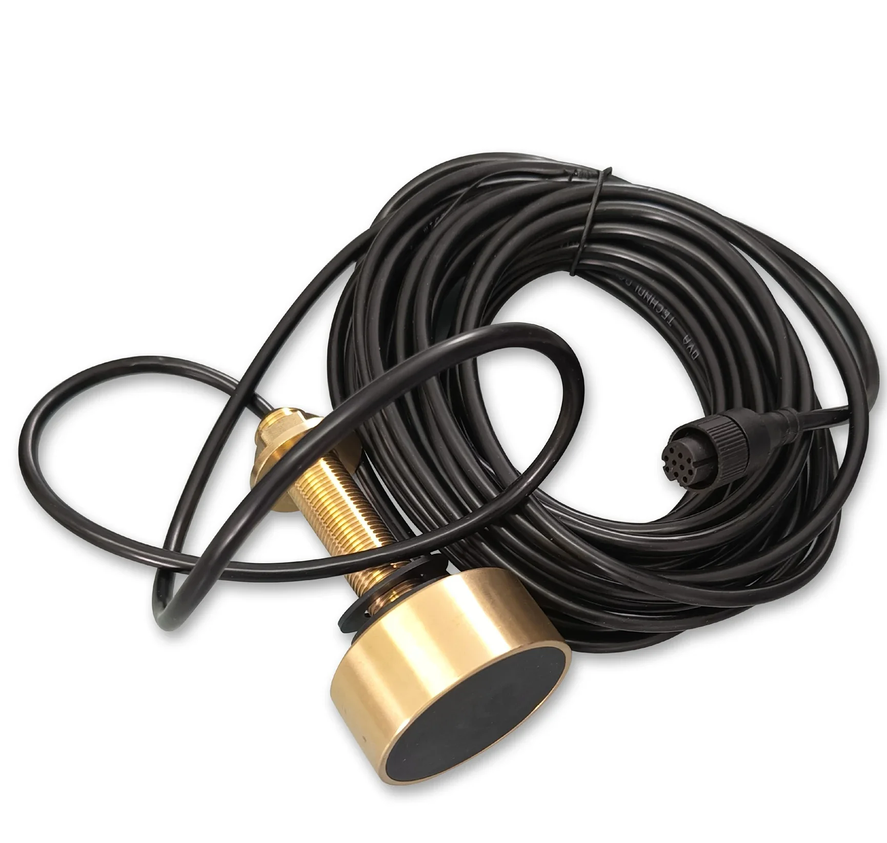 Matsutec MD-25 محول 8Pin 9 10Pin مع كابل 10M السونار محول مقاوم للماء 600 واط البرونزية لمحول عمق Furuno Gamin #4