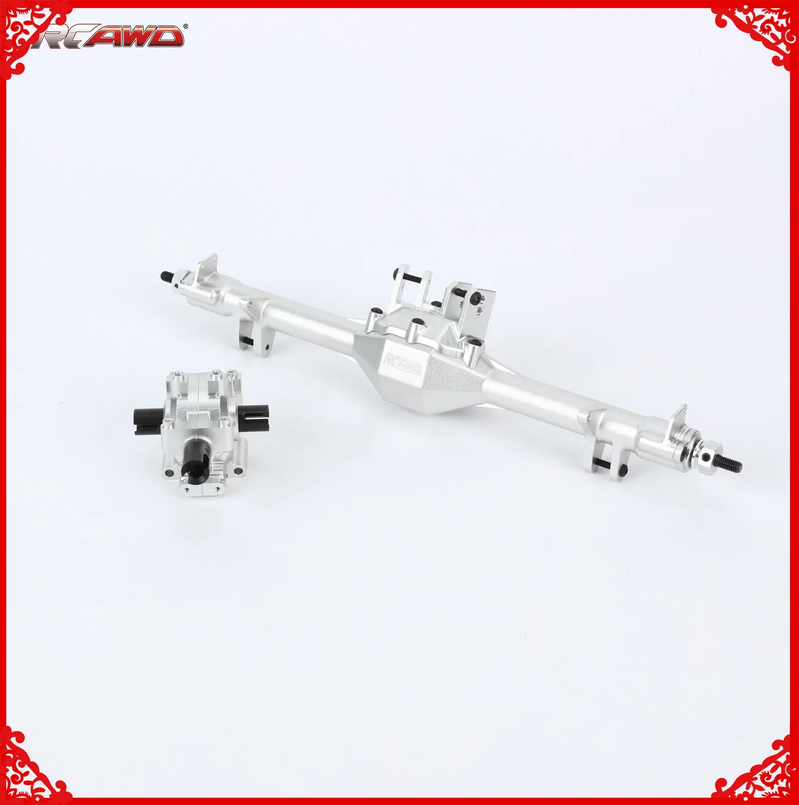 

Front and rear all metal gearbox assembly for 1/10 LOSI Baja Rey 4WD Hammer Rey U4 Rock Racer upgrades