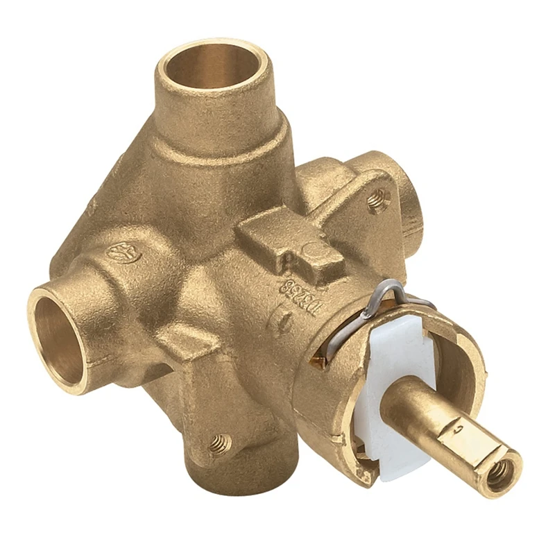 

Hot Pressure Balanced Shower Rough Inlet Valve, 1/2Inch CC Connection, 2520 Faucet Adjustable Hot And Cold Mixing Valve