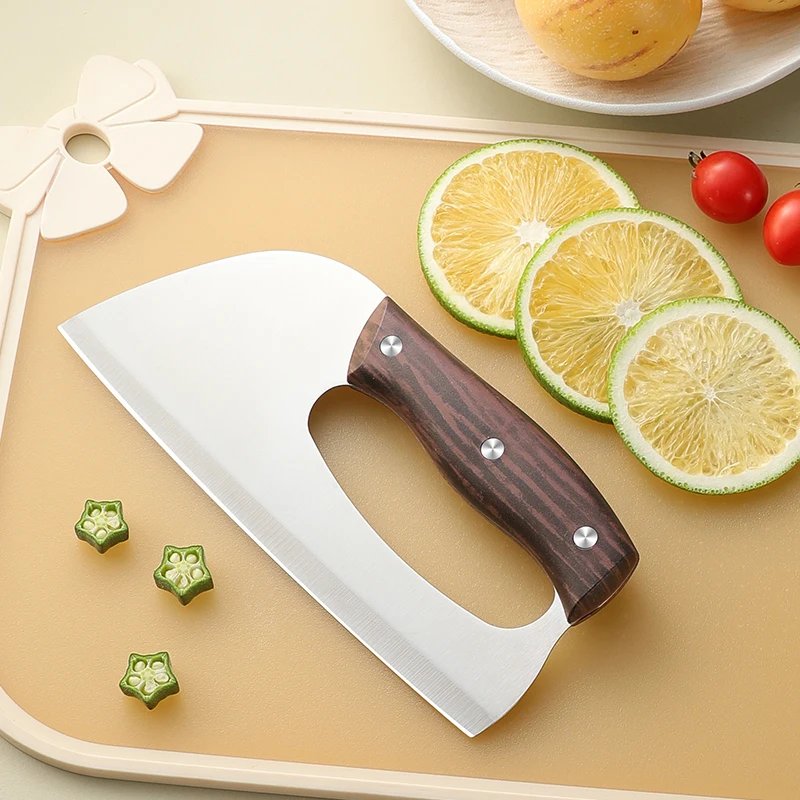 1PCS New Style Labor Saving Kitchen Knife, Home Sharp Chef's Knife, Kitchen Slicing and Cutting Knife Forged Cutting Knife